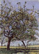 Ferdinand Hodler Apple trees china oil painting artist